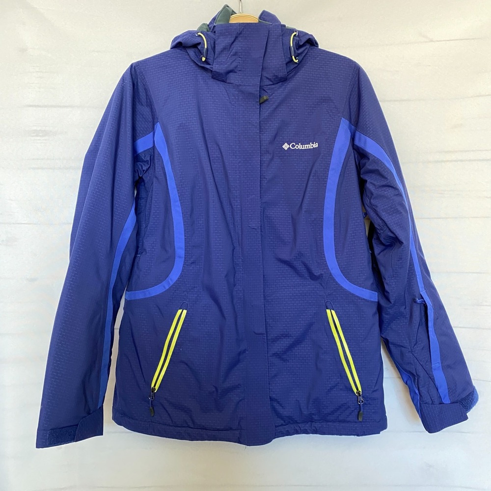 Columbia Omni-Heat Veloca Vixen II Snow Ski Jacket Women M Waterproof Hooded - Picture 2 of 16